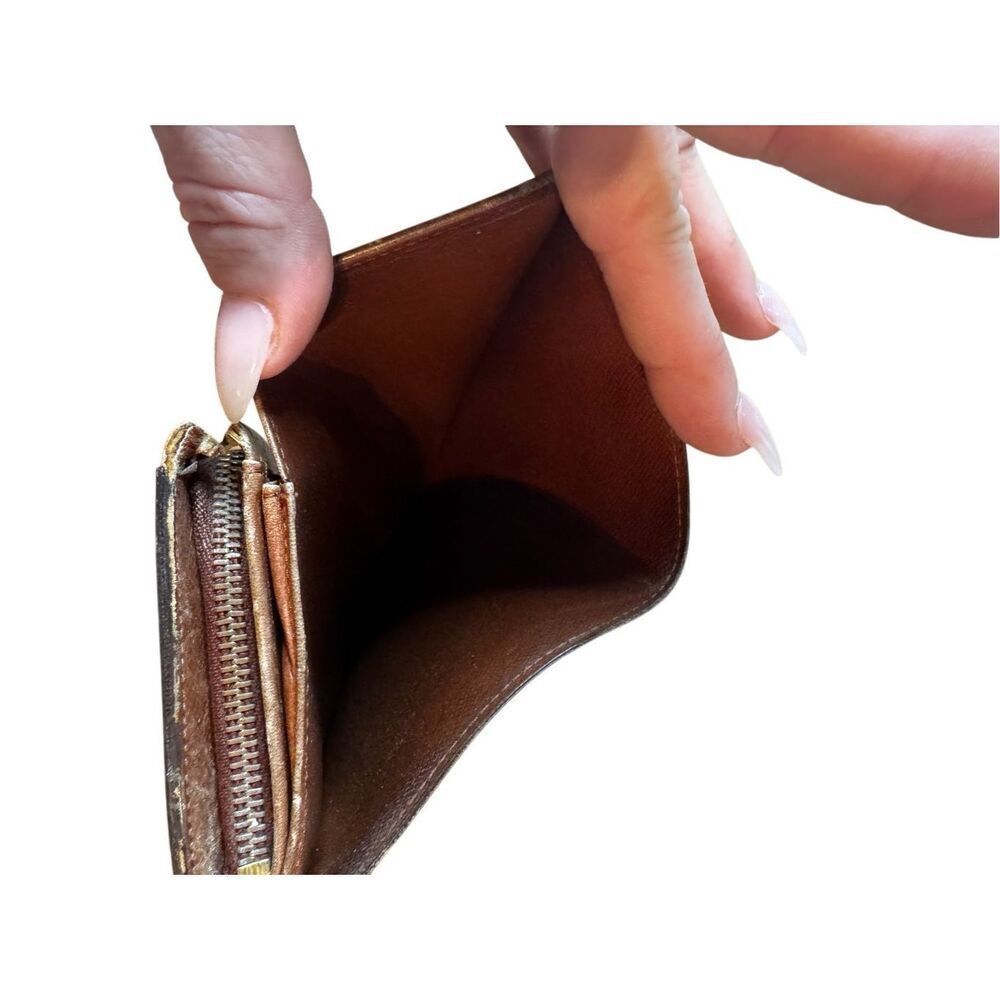 Louis Vuitton Monogram Tresor wallet & Card case ✨ Vintage & Authentic ✨ - Picture 11 of 13